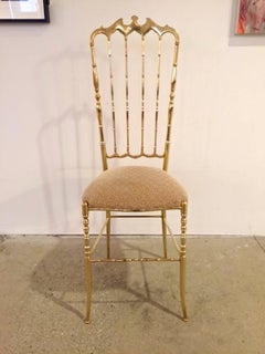 Solid Brass High Back Chiavari Chair