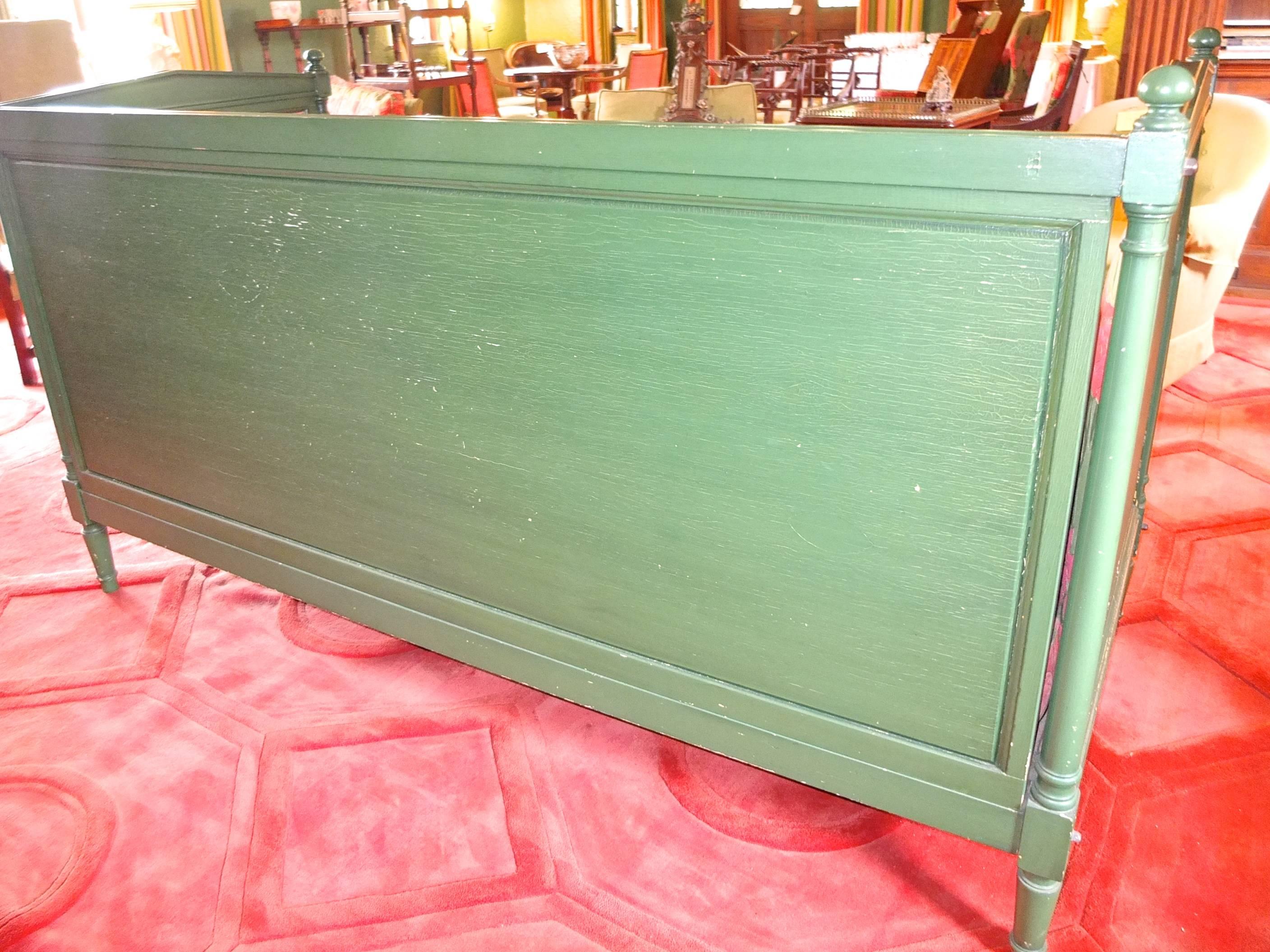 French Painted Directoire Style Daybed 5