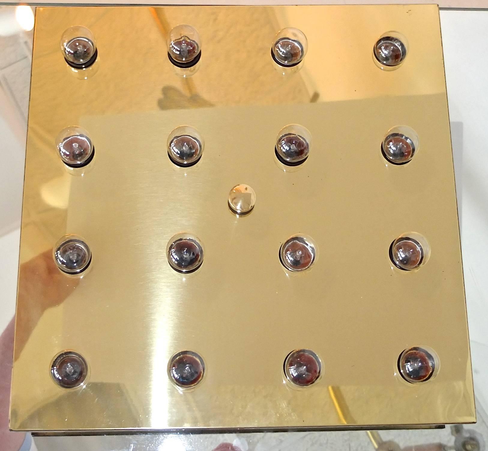 square flush mount ceiling light