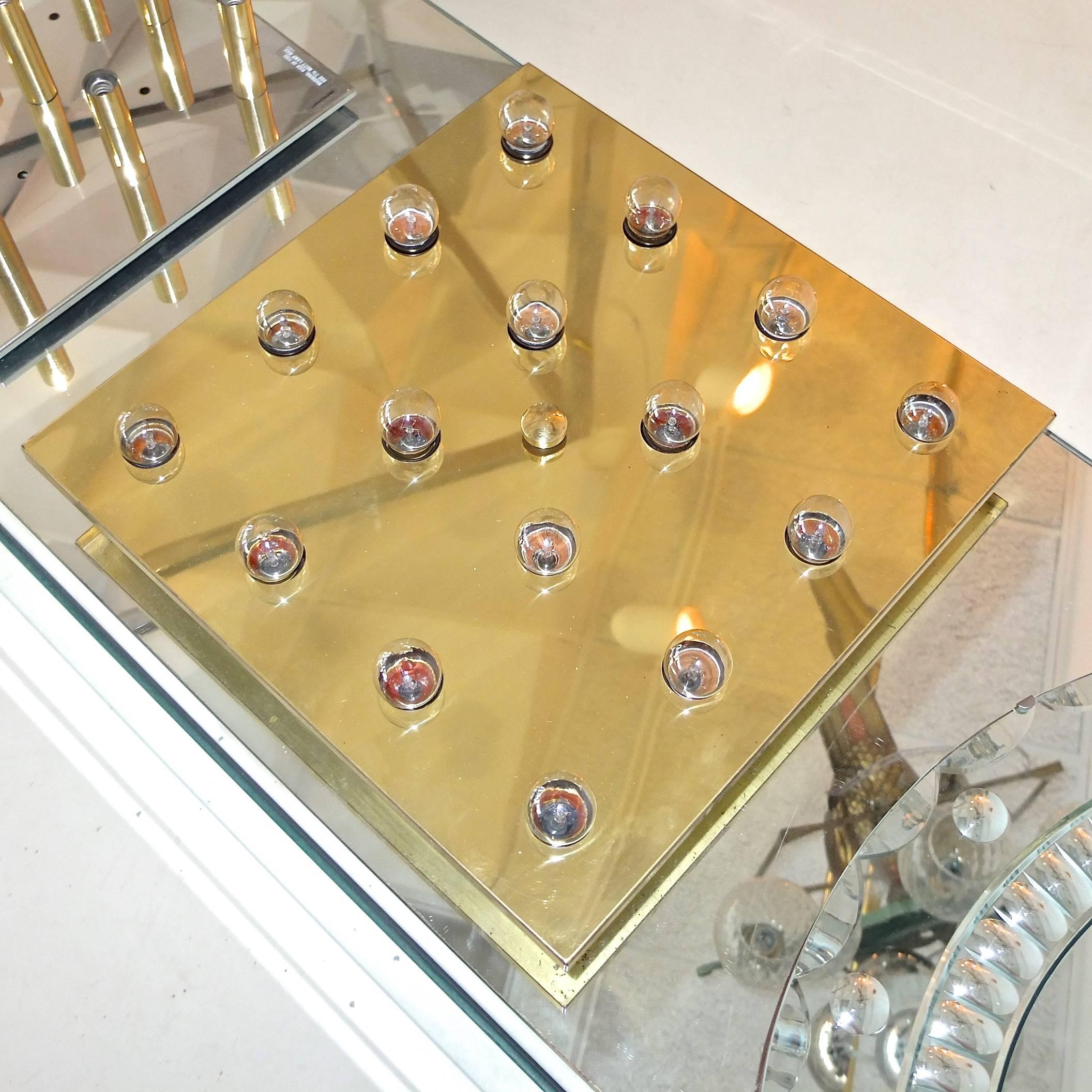 square flush ceiling lights