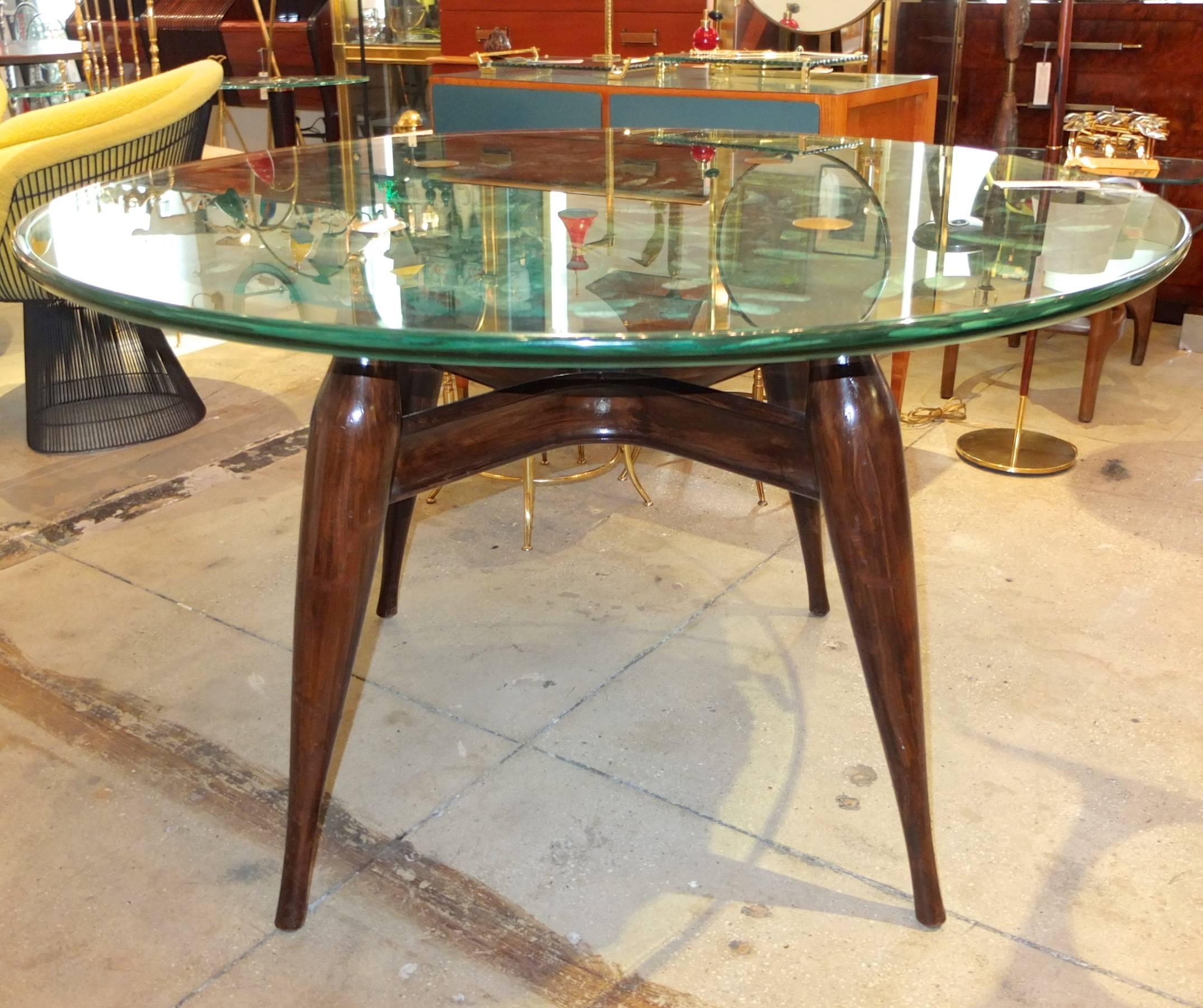 Fontana Arte Dining Table by Duilio Bernabè (Dubé) In Excellent Condition In Hanover, MA