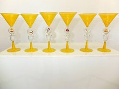 Bimini Werkstatte Martinigläser, Wien, 1930er Jahre