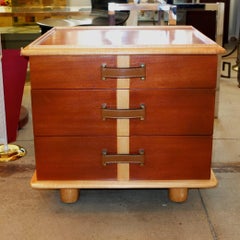 Paul Frankl "Station Wagon" Three-Drawer Chest for Johnson Furniture