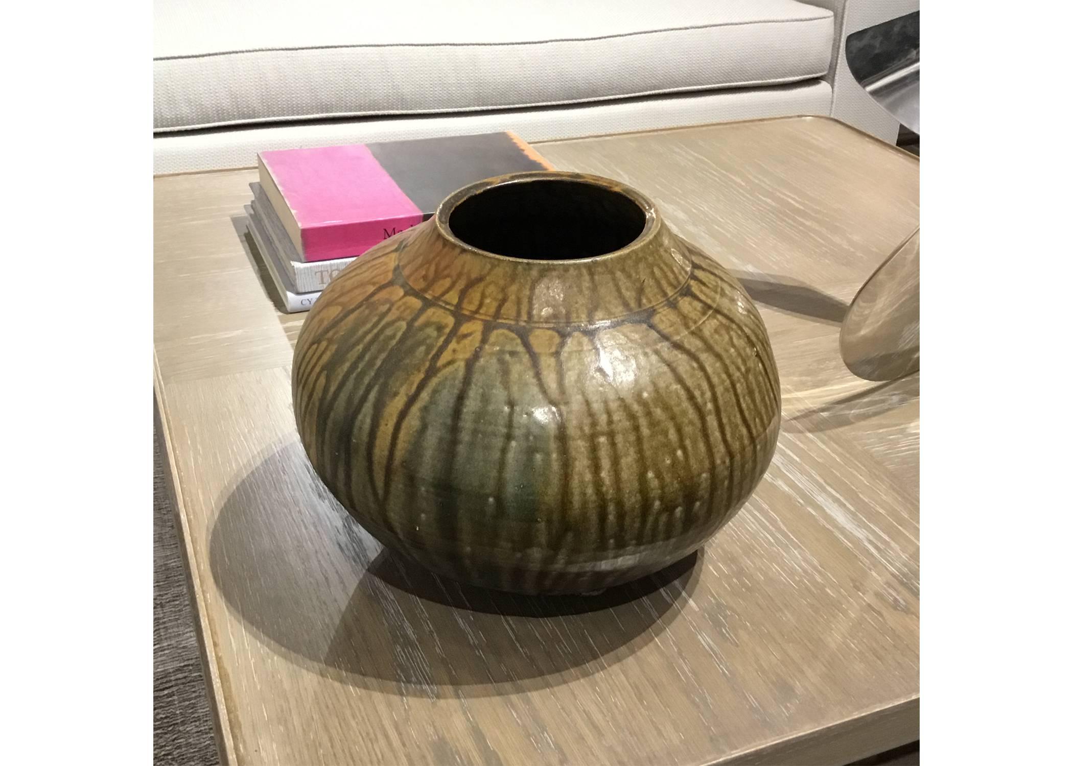 drip glaze pottery