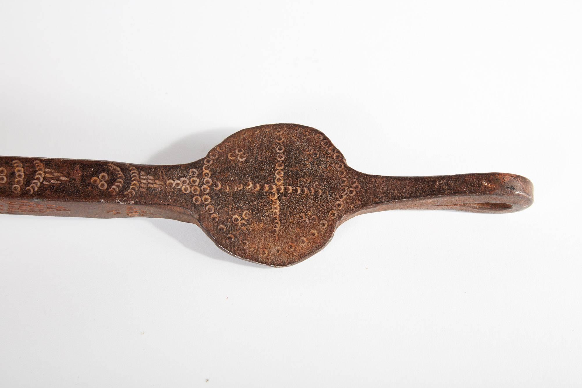 Early 20th Century Iron Cooking Utencil from India For Sale 2