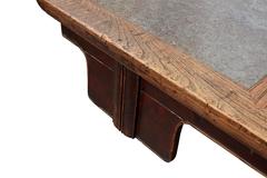 18th Century Chinese Puddle Stone Low Calligraphy Table