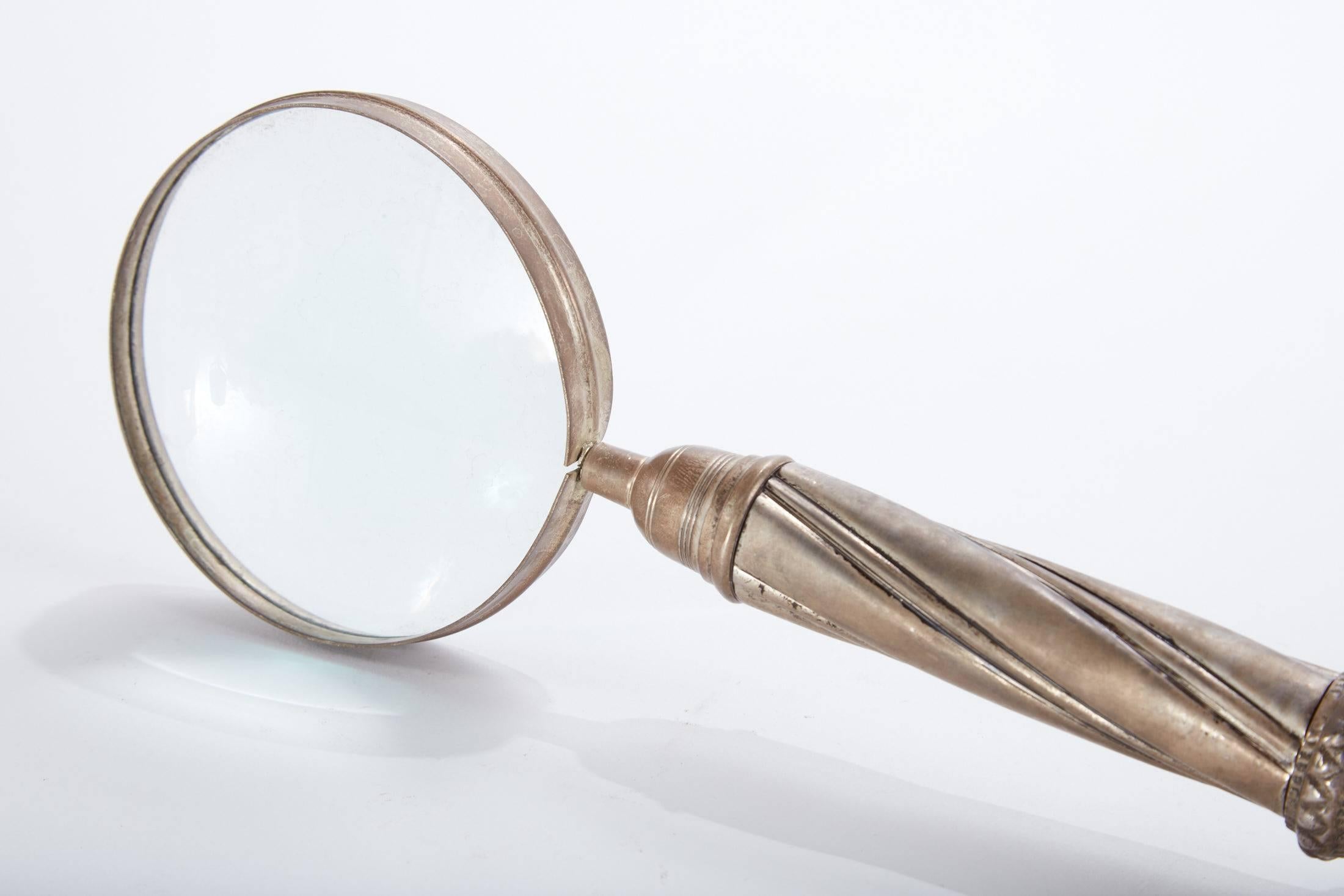 ornate magnifying glass