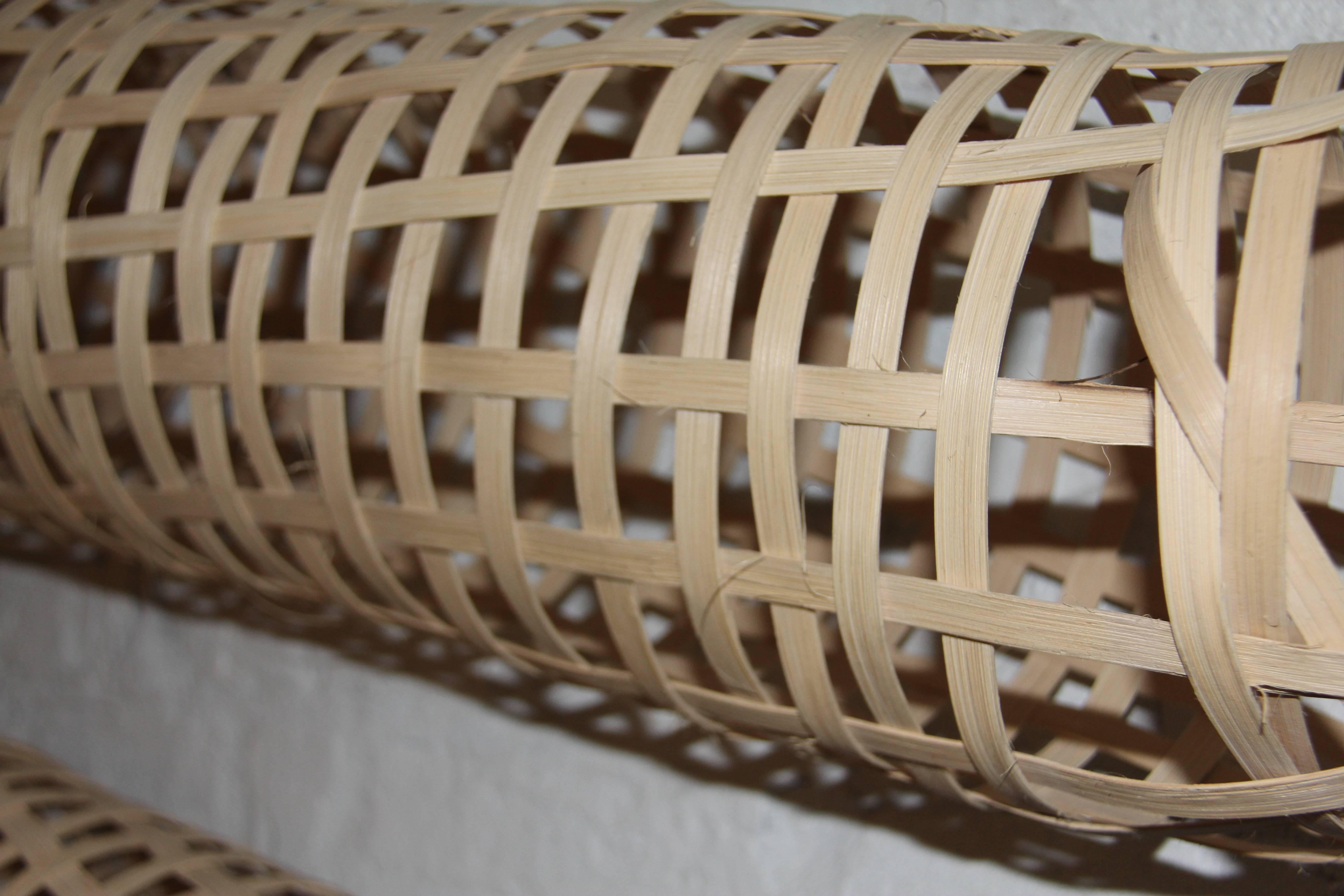 21st Century Woven Oak Sculptures by Analee Soskin For Sale 1