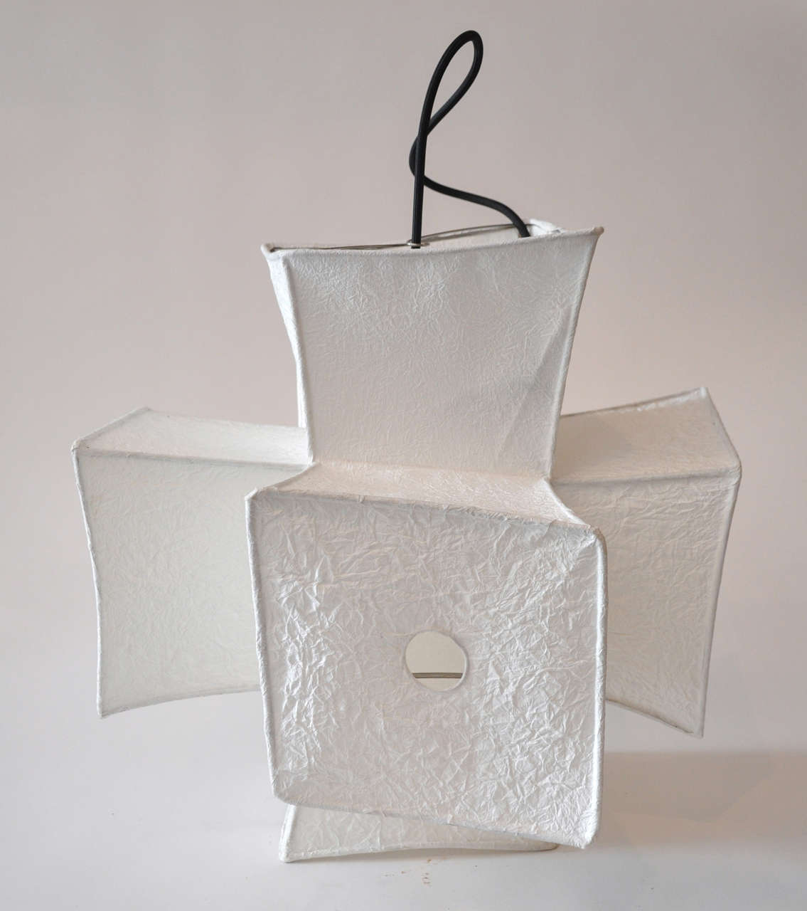 Contemporary Light Fixture and Paper Lantern by Andrew Stansell