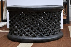 20th Century Large Round African Bamileke Stool or Table from Cameroon