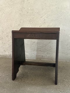 1950/60's Rare Pierre Jeanneret Sewing Stool / PJ-SI-68-A