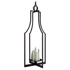 Elongated Iron Lantern from The Collection by Michael Del Piero