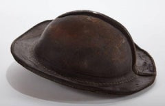 Early 19th Century Italian Leather Military Cap