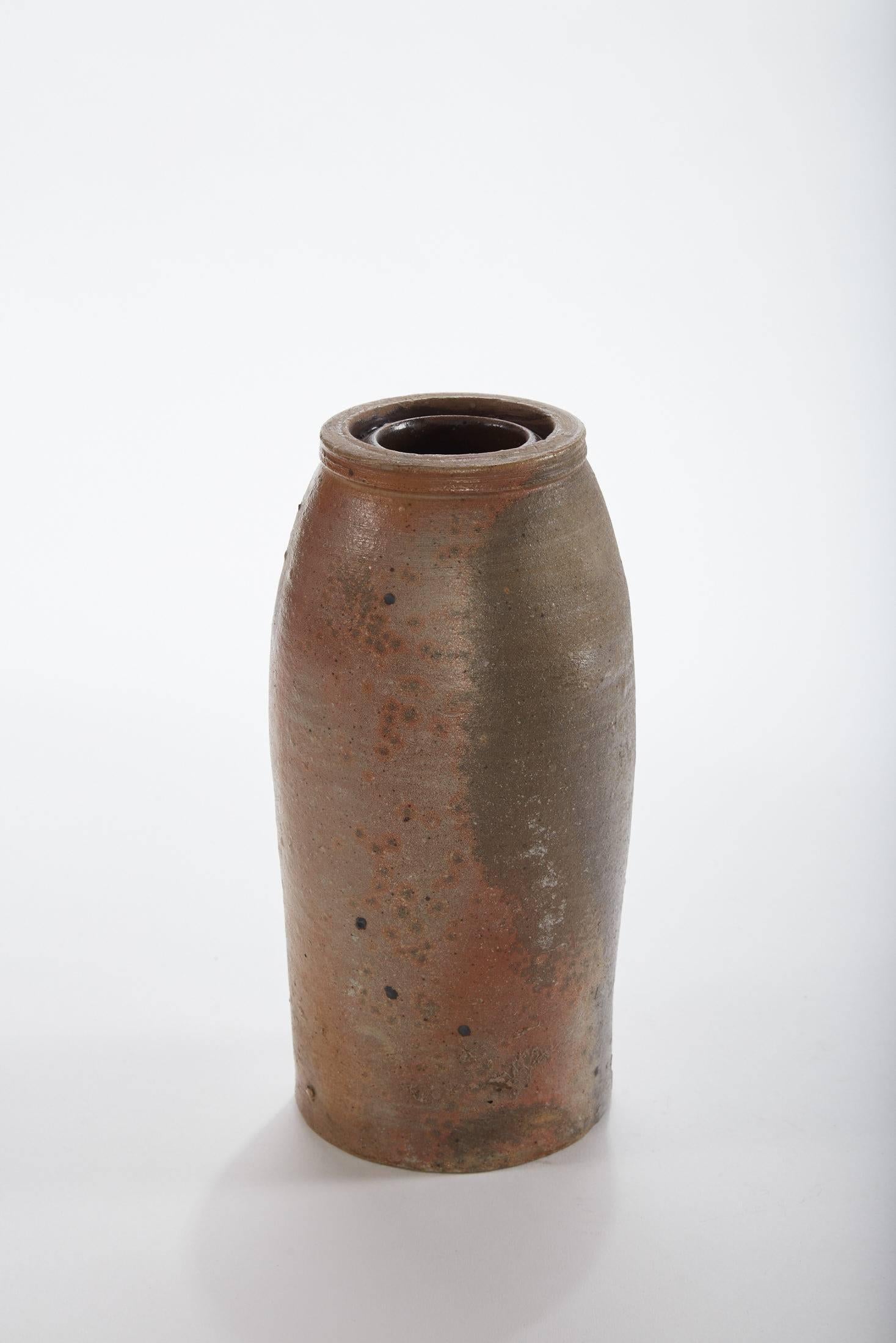 Ceramic Late 19th Century American Salt Glaze Crock