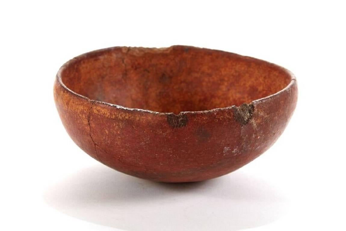 19th Century Primitive Italian Clay Bowl 2