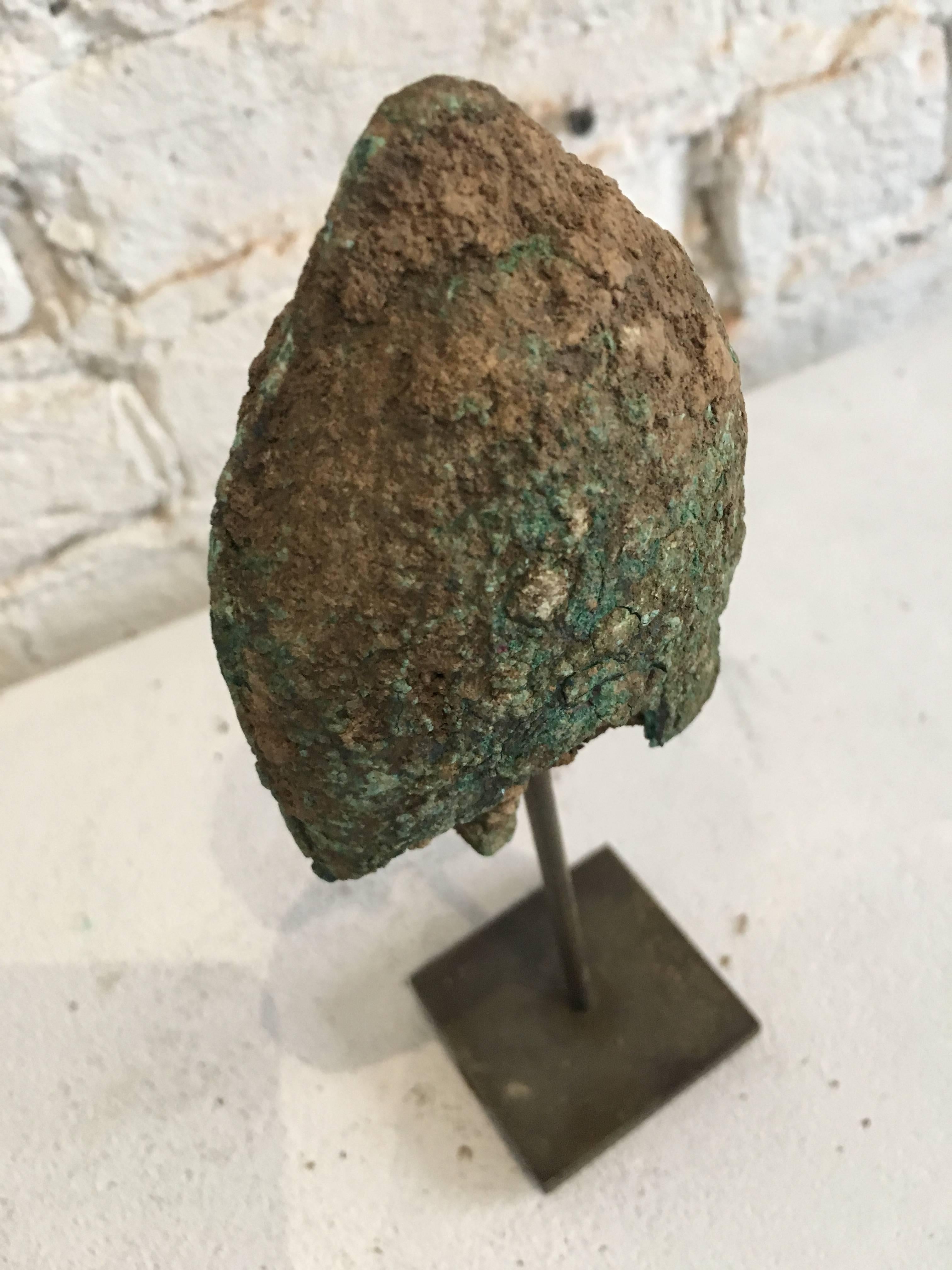 18th Century or Earlier Bell Excavated from the Central Highlands Vietnam In Good Condition In Chicago, IL