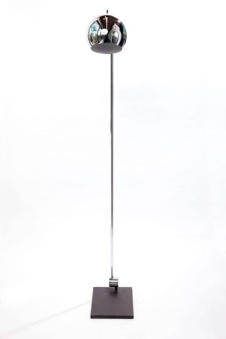 chrome floor lamp