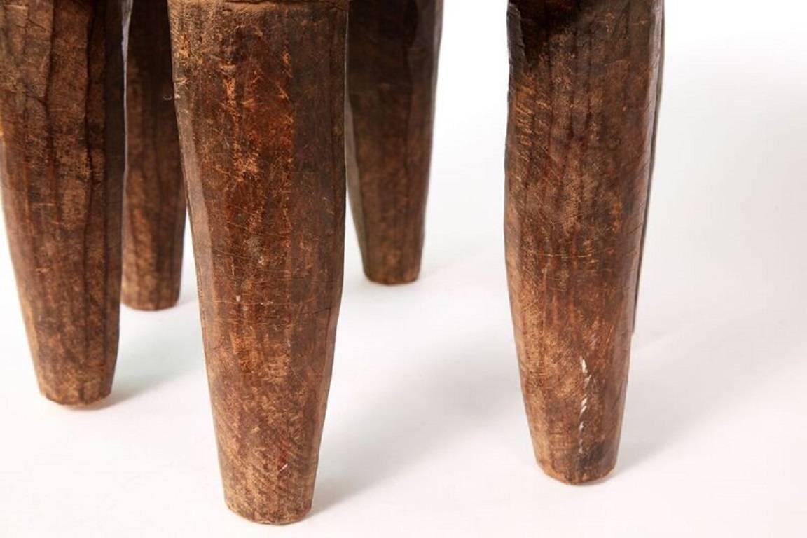 20th Century Six Leg African Nupe Stool 1