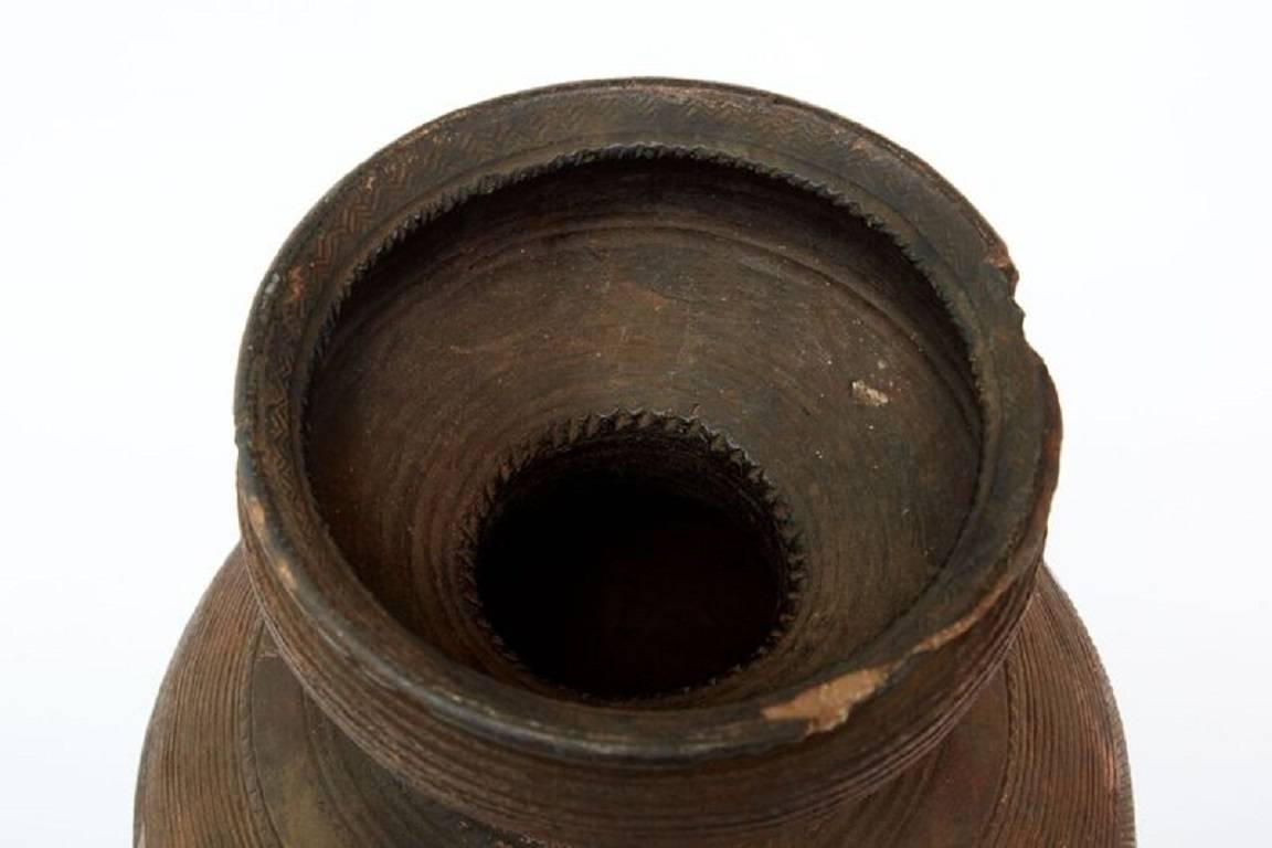 Malian Early 20th Century African Clay Beer Pot