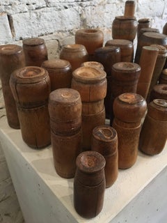 19th-20th Century Collection of Tobacco Lime Containers from Papua New Guinea