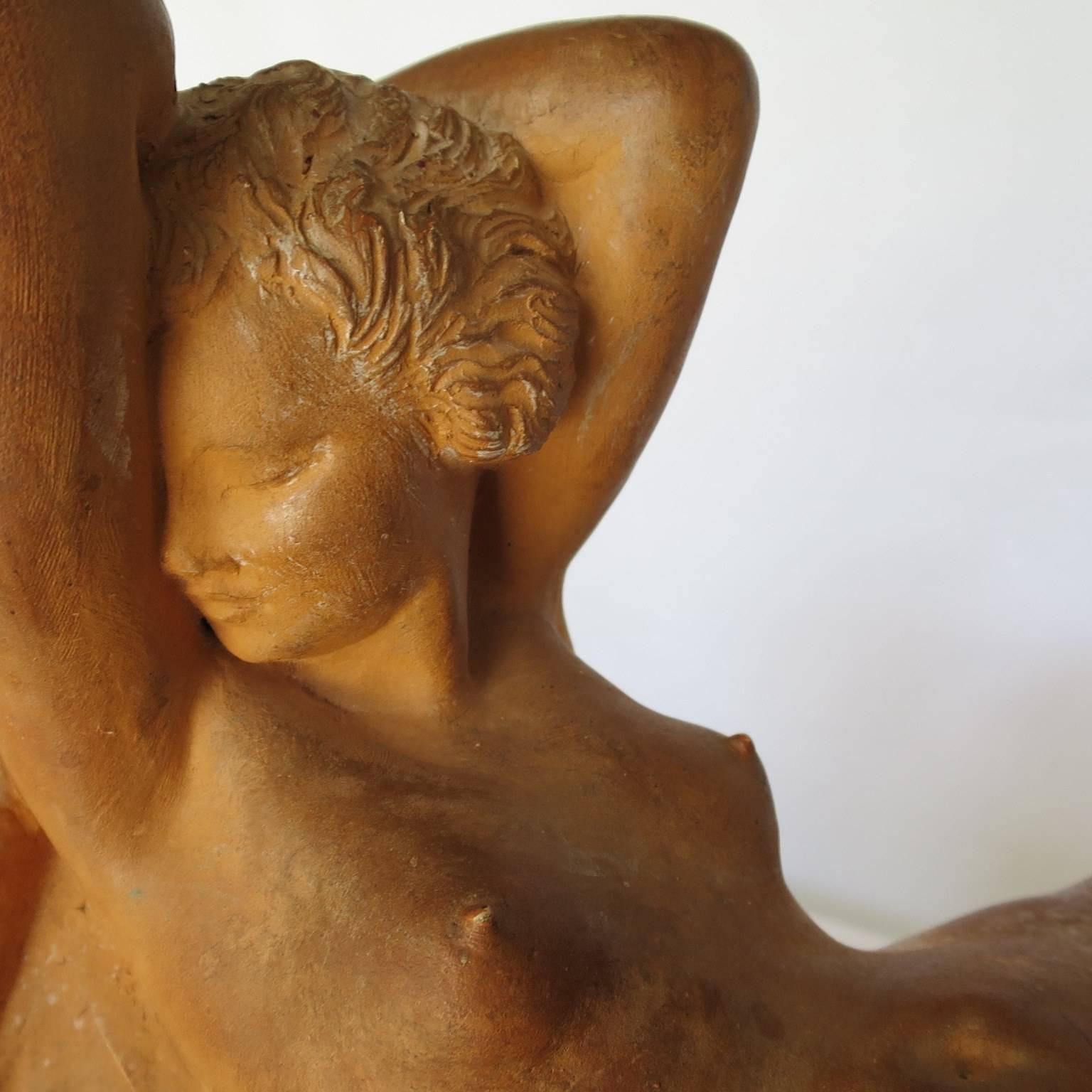 Eminent sculptor born in Naples, Italia, living and working, early 1909 in Paris.
He is the foundator of the neoclassical Parisian School of sculpture in 1932.
He used to work in Rodin's workshop and met the most famous Sculptors in the time.
He