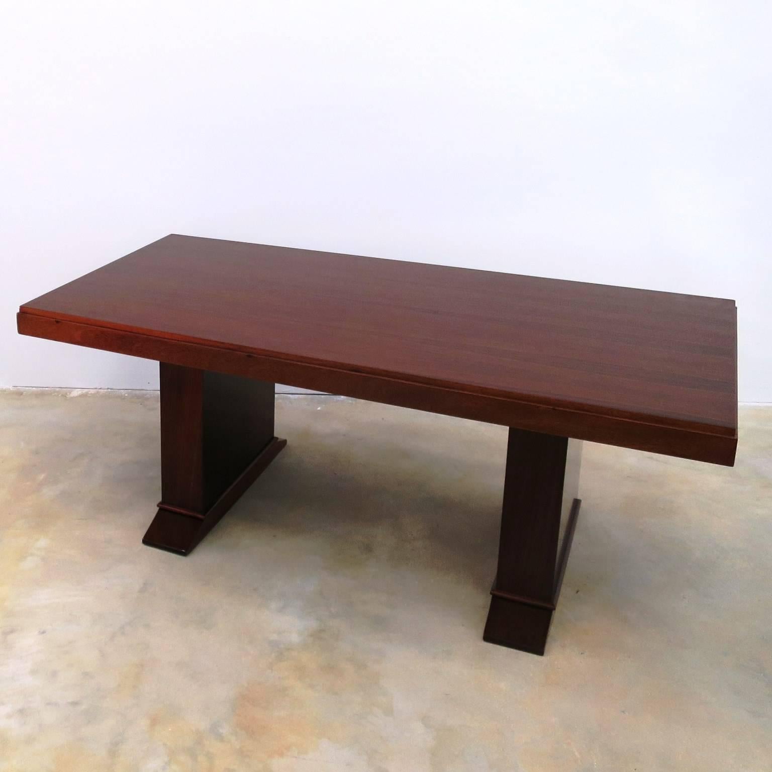 Art Deco Table in Mahogany 3