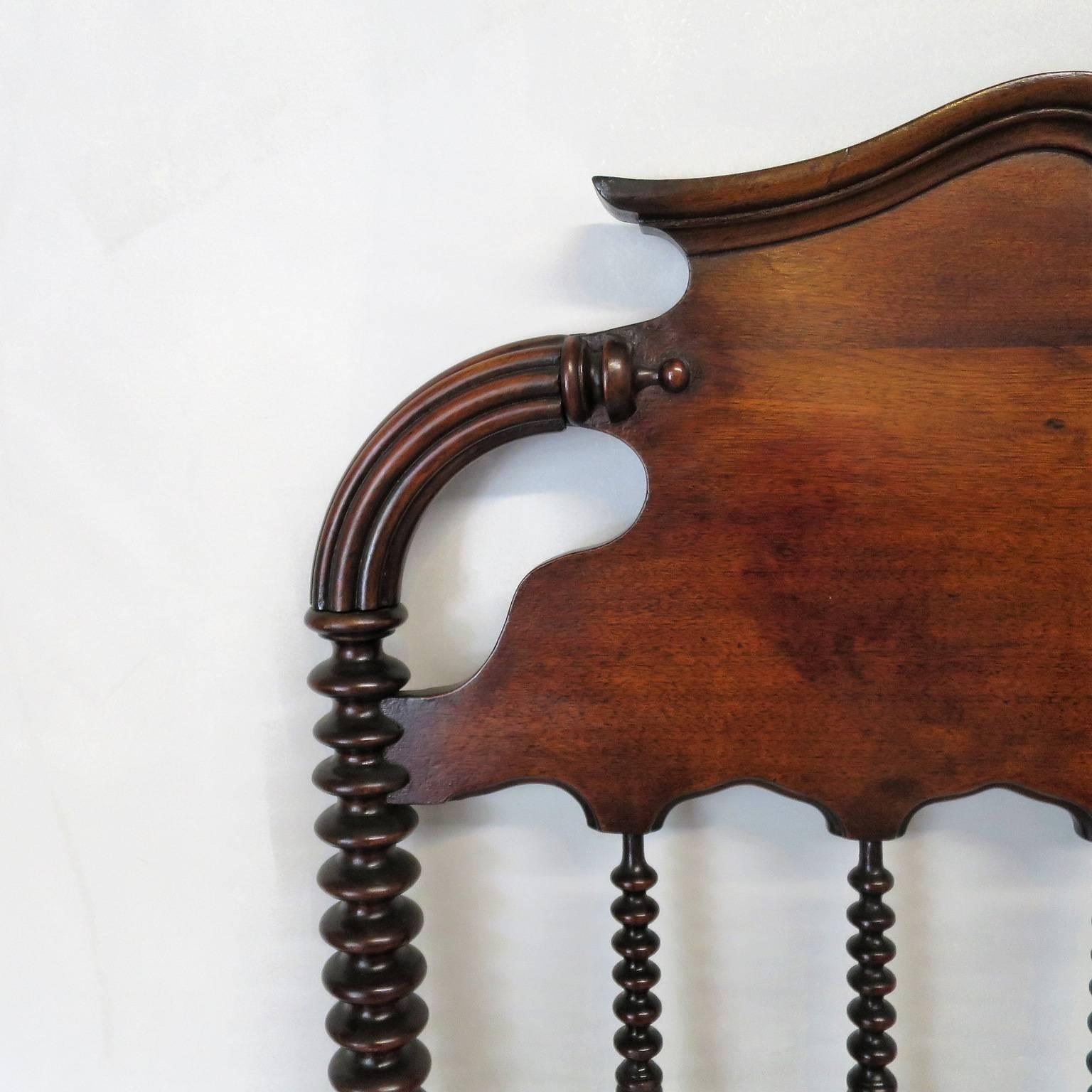 American Colonial Colonial, West Indies Style Bed in Tropical Wood
