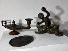 Drei neoklassizistische dekorative Schrank d Amateur-Skulpturen