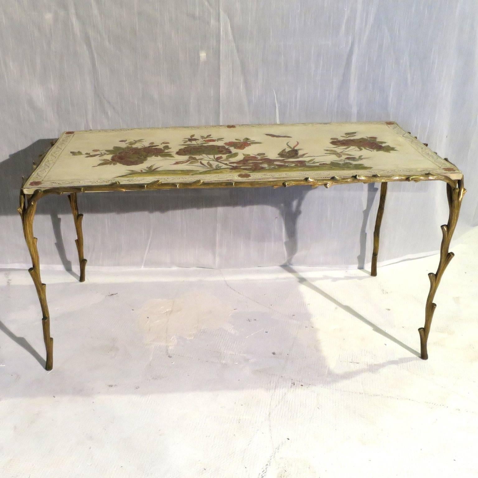 Mid-Century elegant coffee table by the French designer 