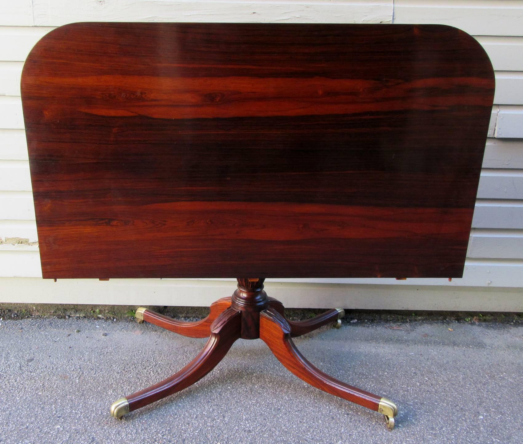 19th Century Jamaican Regency Rosewood Banquet Table 1