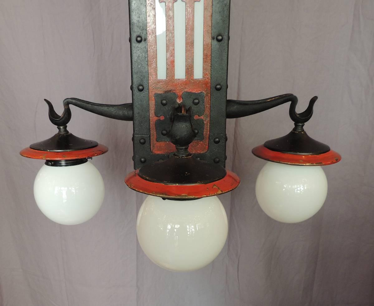 Monumental Pair of Early 20th Century French Chinoiserie Pagoda Lanterns 4