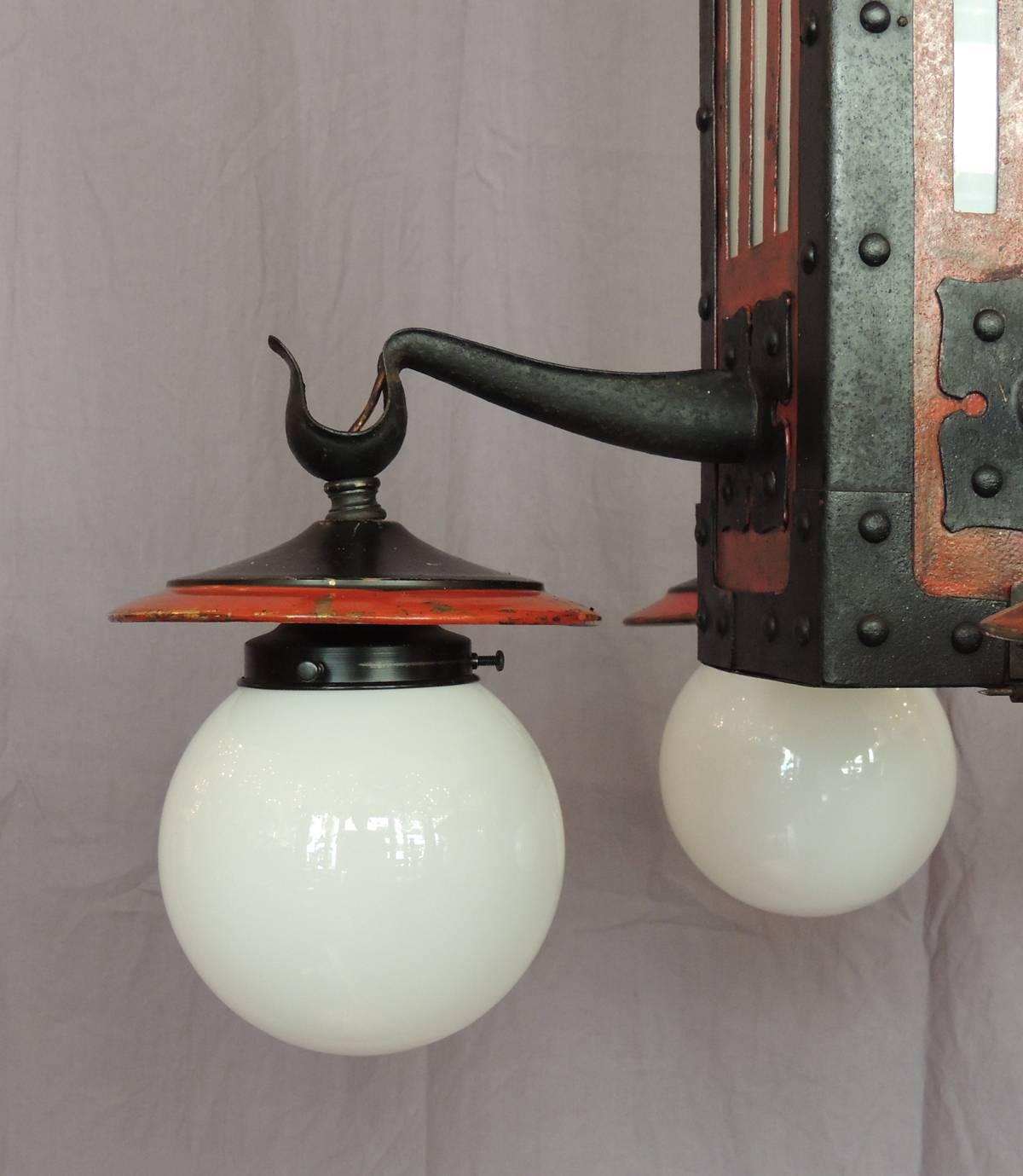 Monumental Pair of Early 20th Century French Chinoiserie Pagoda Lanterns 2