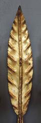 Pair of Early 20th Century Barcelona Tole Leaf Sconces