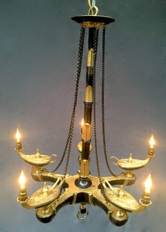 Mid-19th Century French Bronze Chandelier