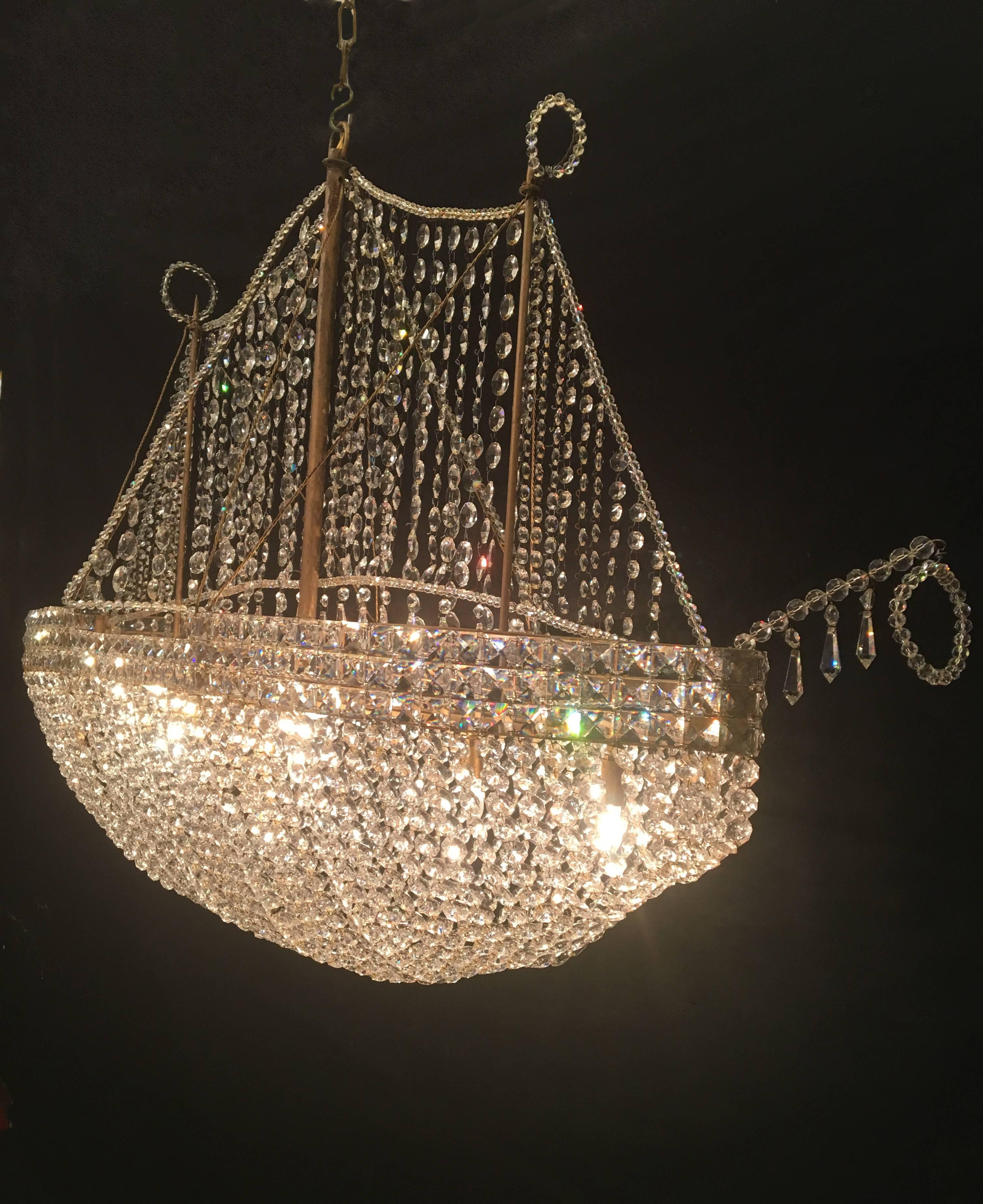 ship crystal chandelier