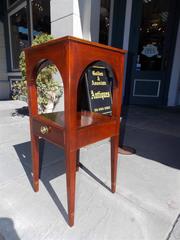 Charleston Kirsche  Friesbasinständer mit Bogen, South Carolina, um 1800