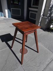 American Walnut Plantation Stand, Circa 1800