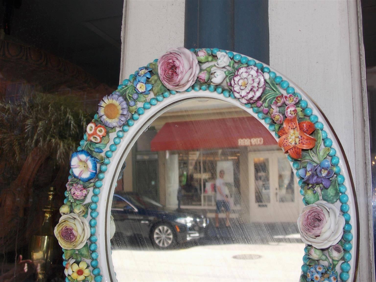 oval wall mirrors decorative