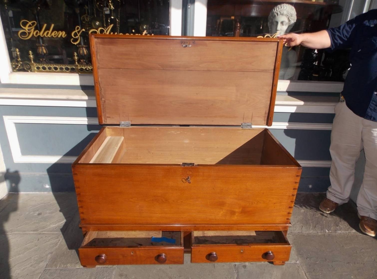 chippendale blanket chest