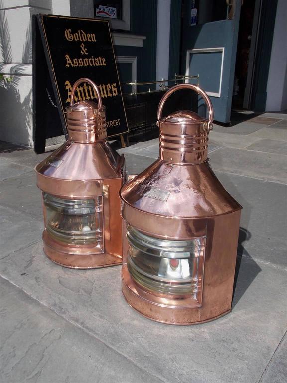 Brass navigation lights for sale