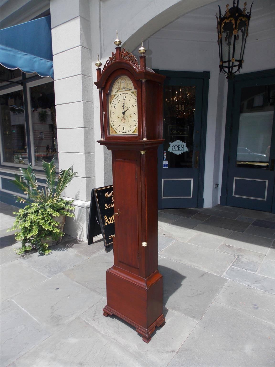 silas hoadley grandfather clock