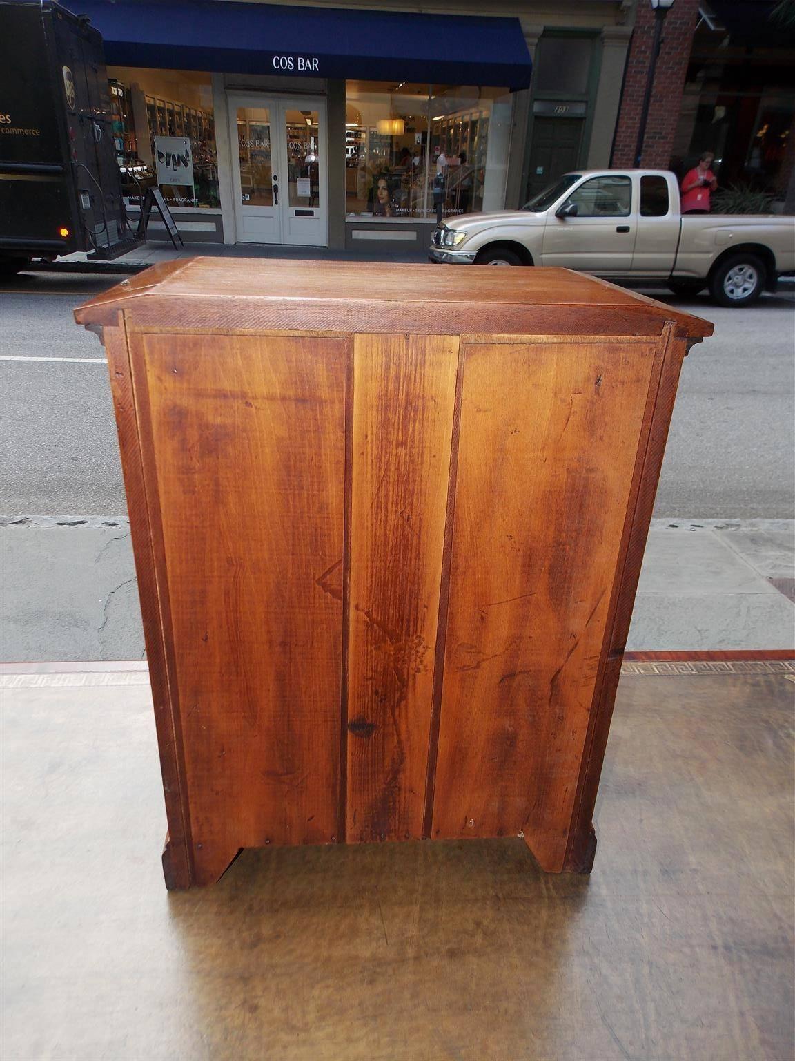 American Walnut Blind Door Display Cabinet, Circa 1880 2