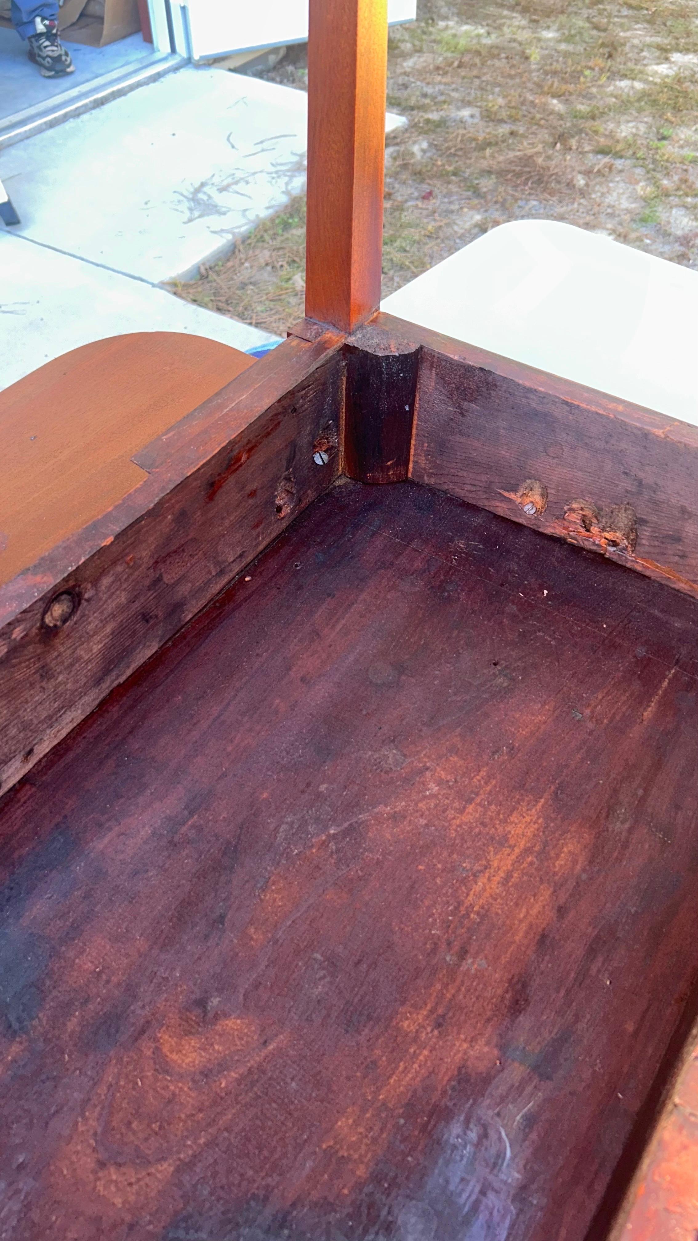 Table Pembroke américaine Hepplewhite en acajou à abattants, vers 1810 en vente 7