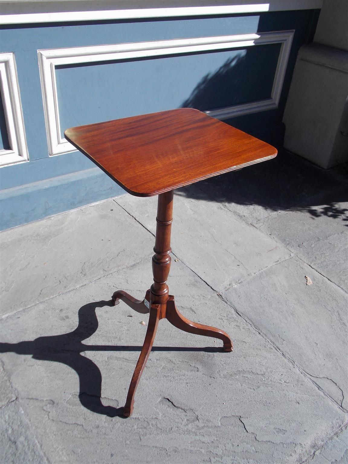 antique tilt top candle stand