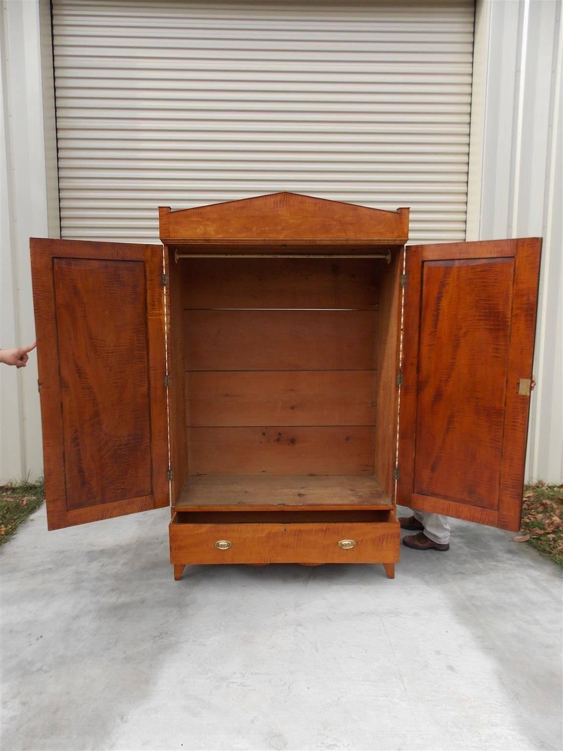 maple armoire new world