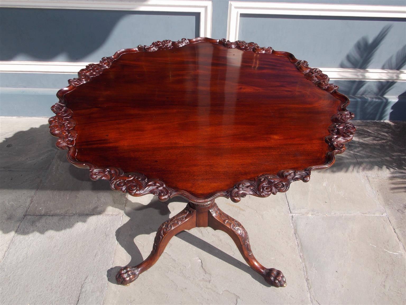tilt top tea table