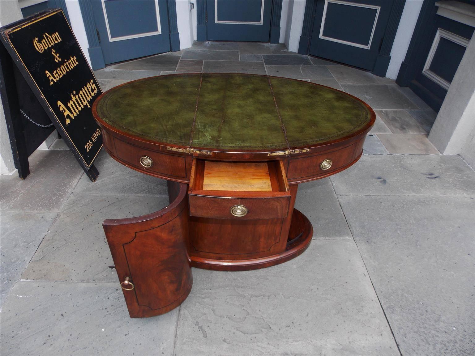 antique sea captain's desk