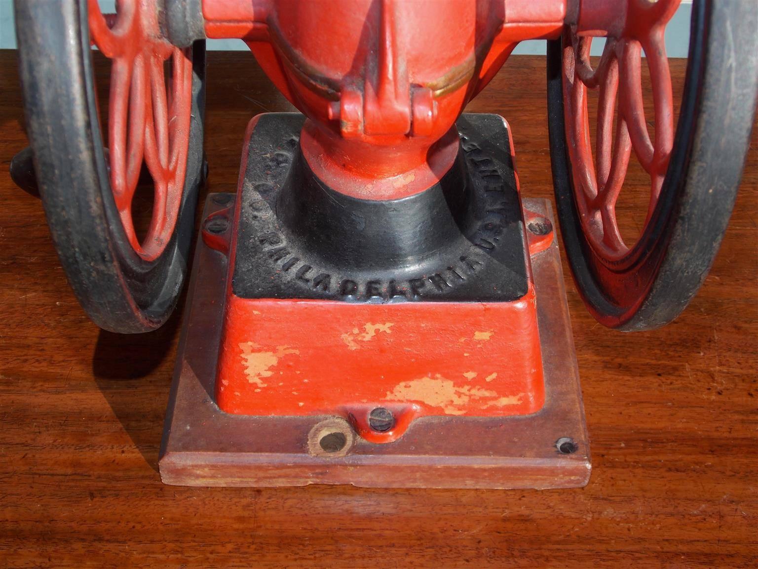 American Cast Iron and Painted Coffee Mill, Enterprise Mfg Co, Phil, Circa 1888 2