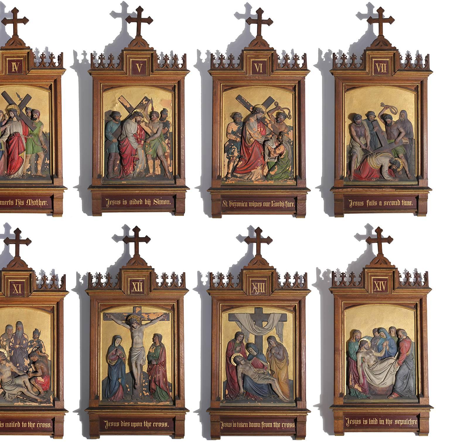 stations of the cross paintings