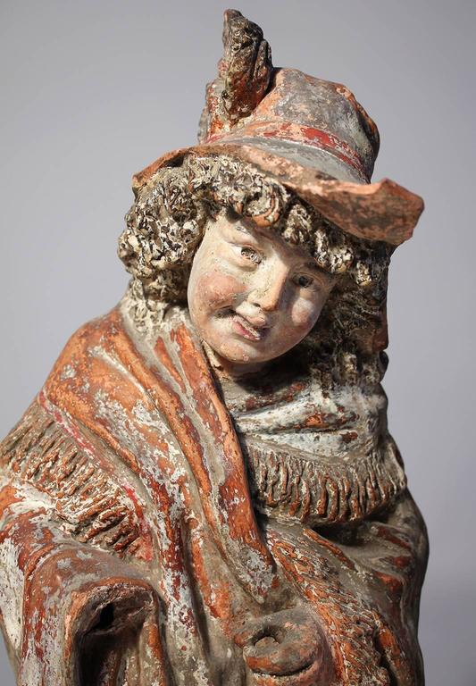 Antique Terracotta French Renaissance Garden Sculpture Statues For Sale ...